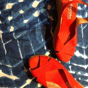 Viscata espadrille slip on shoes size 9